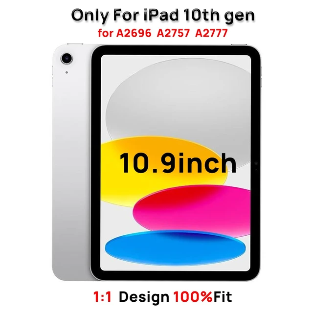 Alt view image 5 of 5 - for iPad 10 (10th Generation) 2022 10.9 Inch Screen Replacement Digitizer Touch Glass for 10th Gen A2696 A2757 A2777 with Home Button