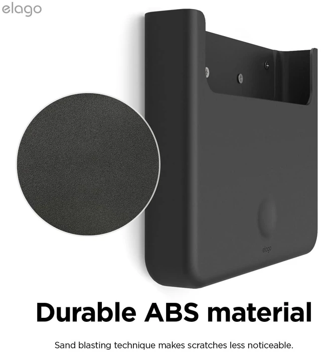 Alt view image 4 of 7 - Tablet Holder Mount for iPad, Galaxy Tab, Switch, E-Reader | Screw Mounting, Available Wired Charging (Black)