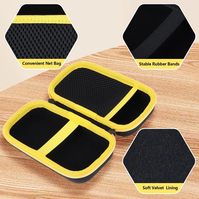 Alt view image 4 of 6 - Case for Kodak Mini 2 ERA 4PASS/Mini Shot 2 ERA Instant Camera | Hard Shell Shockproof, Portable Printer Storage, Mesh Bag Organizer, Lightweight Travel