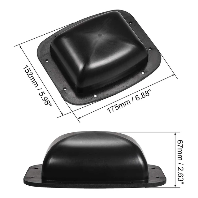 Alt view image 2 of 5 - Recessed Speaker Handle Grasp Holder Replacement Speaker Cabinet Box Handles