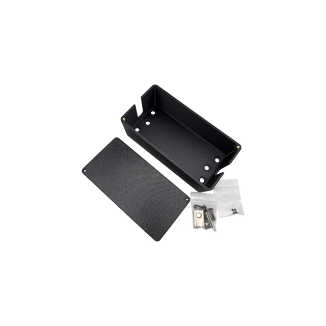 Alt view image 2 of 5 - Cable Management Box for Sim Racing Rigs 8020 and 8040 Aluminum Profile Organizer by Two Sizes Hardware Included Made in USA (Large)
