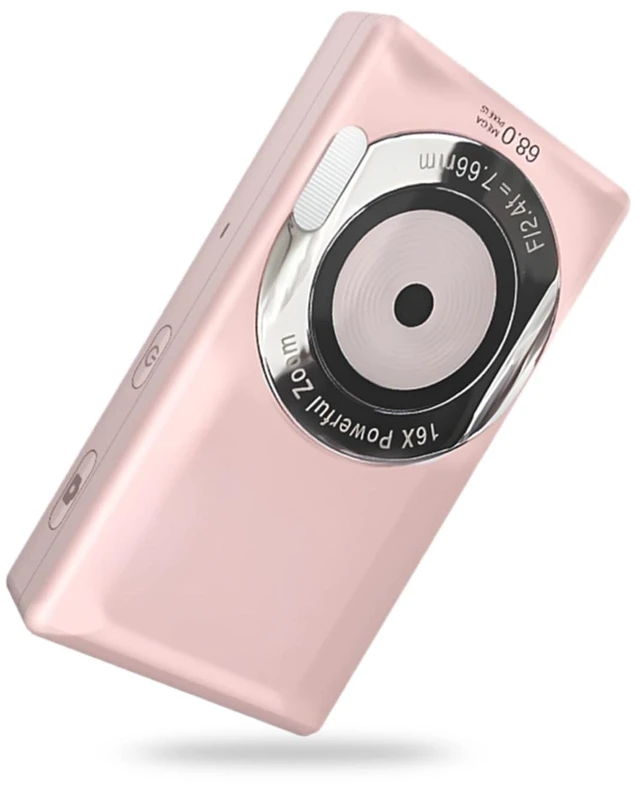 Main image of Digital Camera 68MP Ultra HD Compact Point and Shoot Camera with 16X Digital Zoom, Auto Focus, Anti-Shake, Smile Capture, Self Timer, Portable Small Digital Camera with 32GB Card