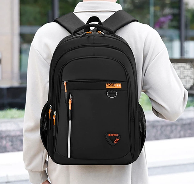 Alt view image 3 of 6 - Business Laptop Backpack Water Resistant Outdoor Travel Daypack | Water resistant, Large Capacity, Fits 15.6-inch laptop, Multiple pockets. Ideal for travel, college, and work, Unisex