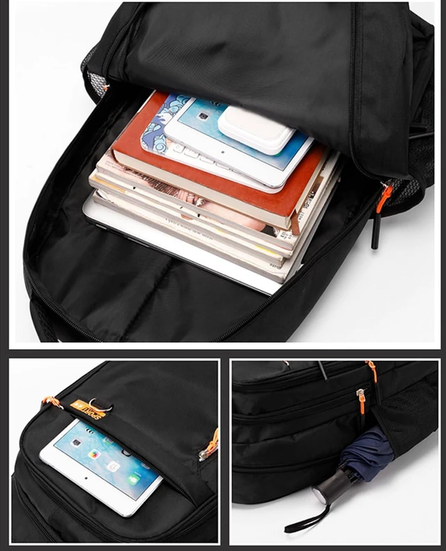 Alt view image 6 of 6 - Business Laptop Backpack Water Resistant Outdoor Travel Daypack | Water resistant, Large Capacity, Fits 15.6-inch laptop, Multiple pockets. Ideal for travel, college, and work, Unisex
