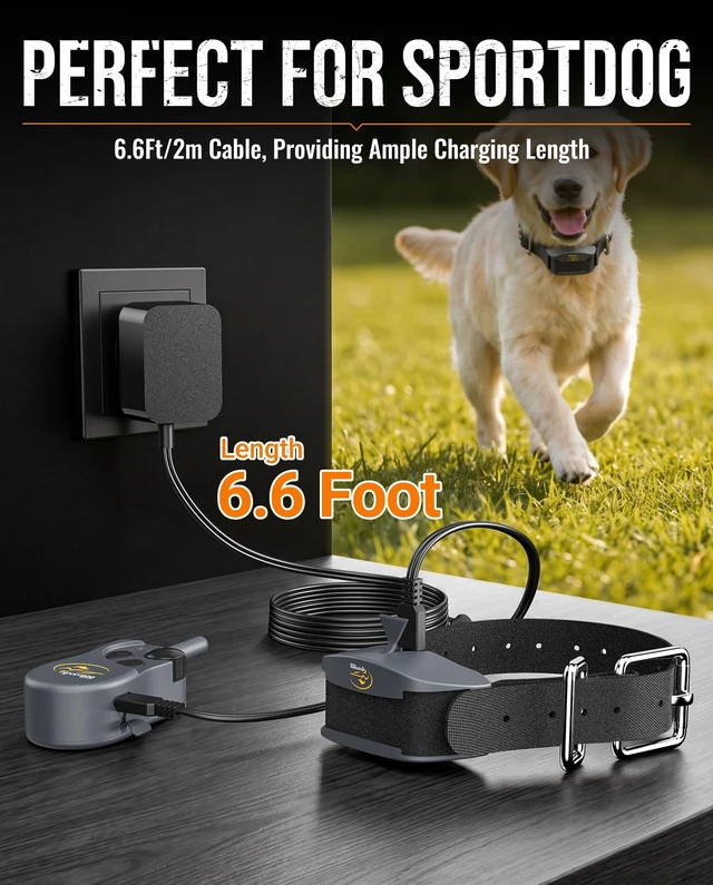 Alt view image 3 of 7 - 5V Dog Collar Charger for SportDOG SD-425X & SD-825X Remote Trainer | Compatible with Sport Dog FieldTrainer SD-425XS SD-425 SD-425S, SportHunter SD-825, WetlandHunter SD-425XCAMO SD-425CAMO
