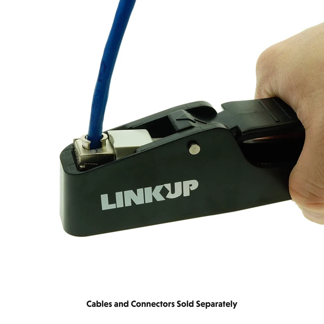 Alt view image 5 of 5 - Easy Press Jack Tool for Cat8 / Cat6A RJ45 Field Termination | Ethernet LAN Network | Keystone Jack Connectors