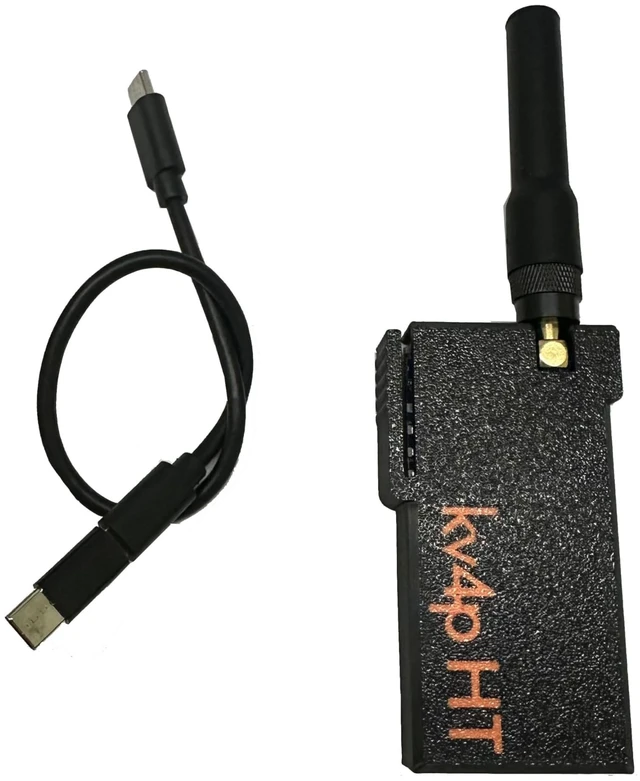 Main image of KV4P-HT Version 2.0 with SA818 RF Module pre-Installed Turn Android Phone into a Modern ham Radio transceiver Assembled with 3D Print case 2.0e Latest Version (2.0e-UHF)