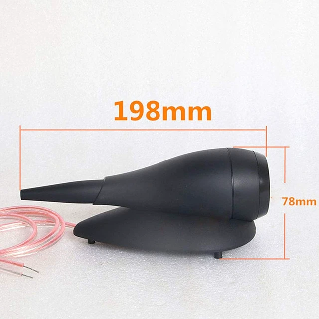 Alt view image 7 of 7 - HiFi Tweeter 6 ohm Neodymium Dome Silk Film 25-Core Ultra-high Pitch HiFi Loudspeaker for Home HI-FI, Monitor, Home Theater Speakers (Black)