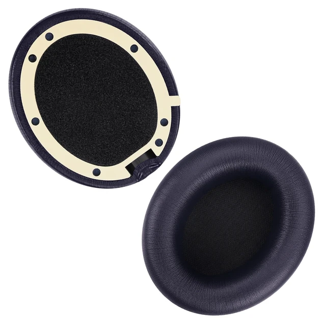 Alt view image 2 of 5 - Ear Pads Replacement for Beats Studio Pro Wireless Noise Cancelling Headphones by Memory Foam and Protein PU Ear Pad Cushions Noise Isolation Earpads Replacement Blue