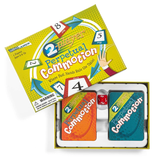 Alt view image 4 of 4 - Perpetual Commotion (2-Player) | Fast-Paced 2-Player Edition, Winner of iParenting and NAPPA Honors Awards