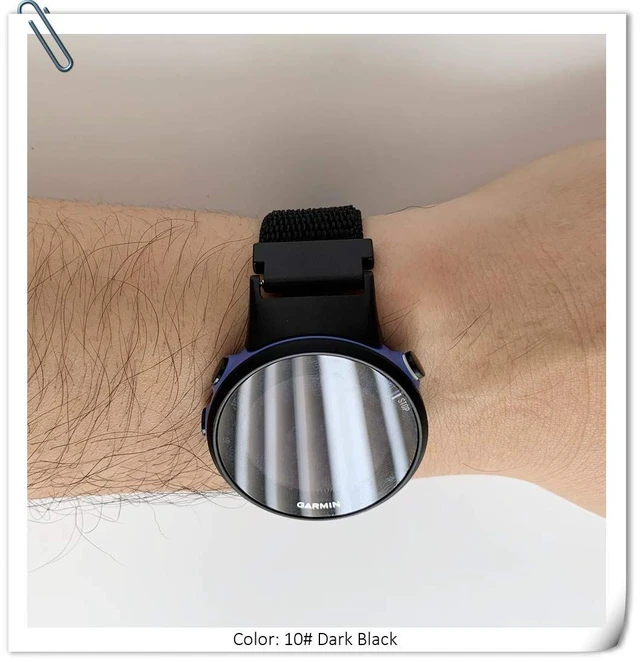 Alt view image 5 of 7 - Strap Compatible with Garmin Forerunner 45/45S Watch Band Nylon Replacement Accessories