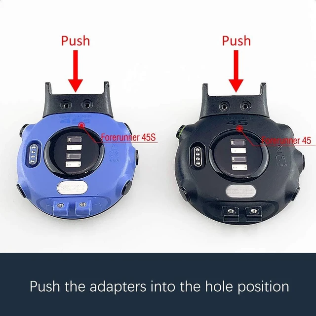 Alt view image 3 of 7 - Strap Compatible with Garmin Forerunner 45/45S Watch Band Nylon Replacement Accessories