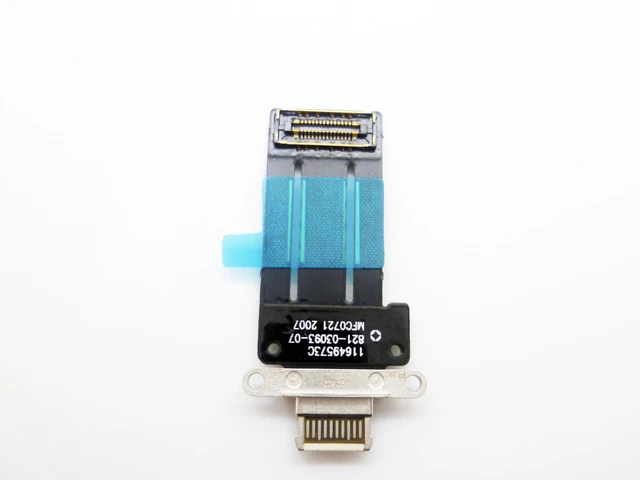 Alt view image 4 of 7 - Charging Port USB Charger Dock Connector Board Ribbon Flex Cable Module Replacement Compatible with iPad Pro 12.9 5th Gen A2378 A2461 A2379 / iPad Pro 12.9 6th Gen (Silver)