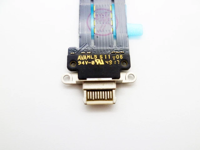 Alt view image 3 of 7 - Charging Port USB Charger Dock Connector Board Ribbon Flex Cable Module Replacement Compatible with iPad Pro 12.9 5th Gen A2378 A2461 A2379 / iPad Pro 12.9 6th Gen (Silver)