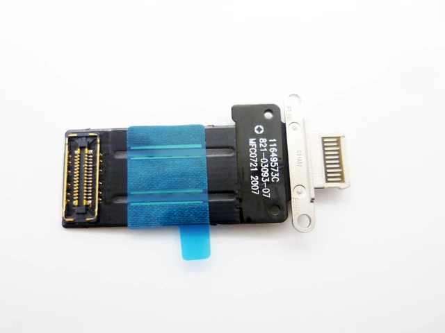 Alt view image 7 of 7 - Charging Port USB Charger Dock Connector Board Ribbon Flex Cable Module Replacement Compatible with iPad Pro 12.9 5th Gen A2378 A2461 A2379 / iPad Pro 12.9 6th Gen (Silver)