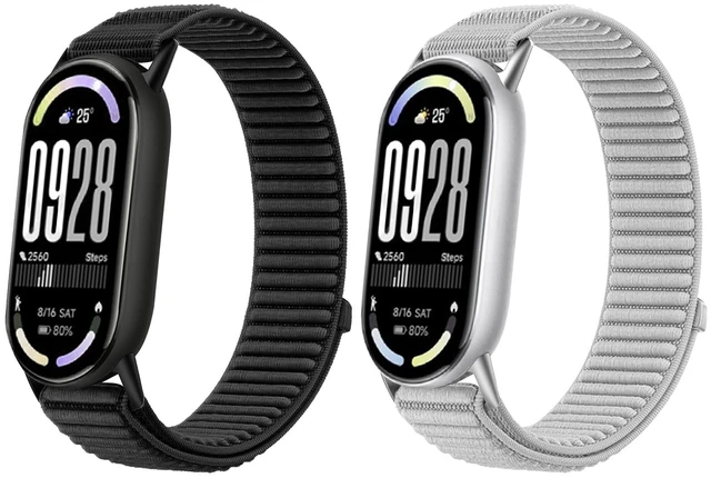 Main image of Nylon Bands Compatible with Xiaomi Smart Band 10/9/8,Lightweight Sport Replacement for Mi Band 10/9/8 for Women Men