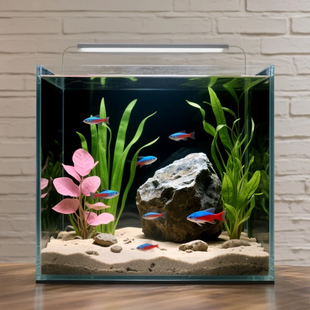 Alt view image 5 of 6 - Black Aquarium Background, Static Cling Vinyl, 15.7 x 59.1 in | Reusable fish tank wallpaper with strong hold, clean removal and easy repositioning for a solid black aquarium backdrop