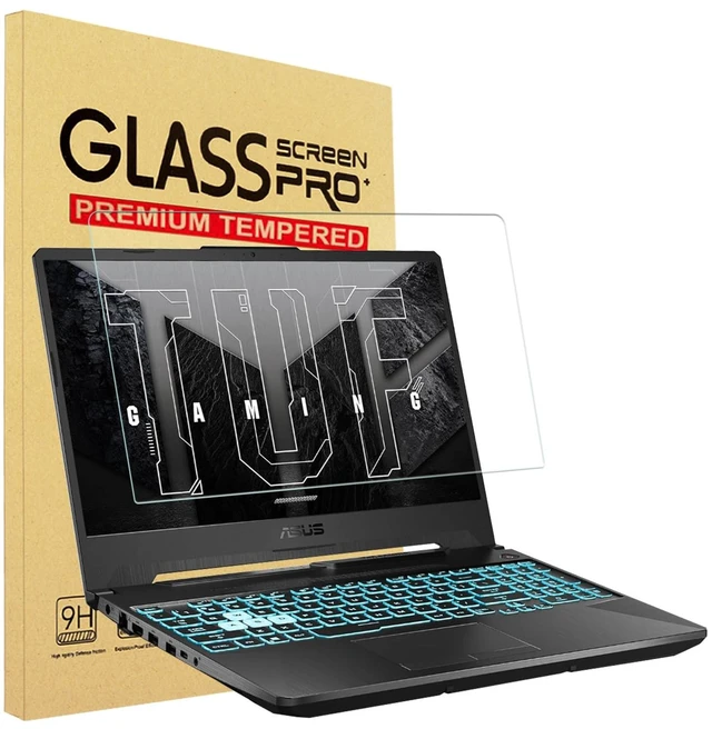 Main image of Tempered Glass Screen Protector for ASUS TUF 15.6 Inch Gaming Laptop | ASUS VivoBook 15, ZenBook 15/ ZenBook Pro 15, Rog Zephyrus G15, TUF A15 F15 Laptop,9H,Scratch Resistant