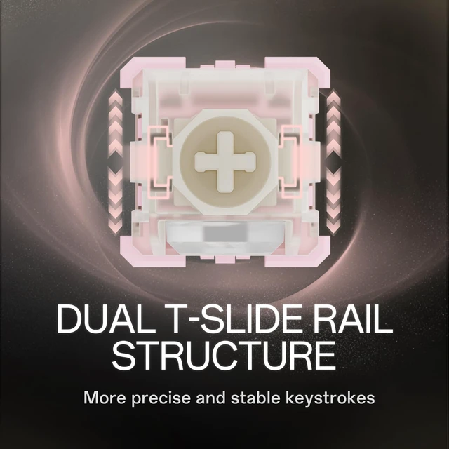Alt view image 6 of 7 - WS Flux HE Keyboard Switches Deep Clacky, Pre-Lubed Magnetic Linear Switches, Freely Setting Pre-Travel HE Key Switch for Rapid Trigger Gaming Keyboard (35 Pcs)