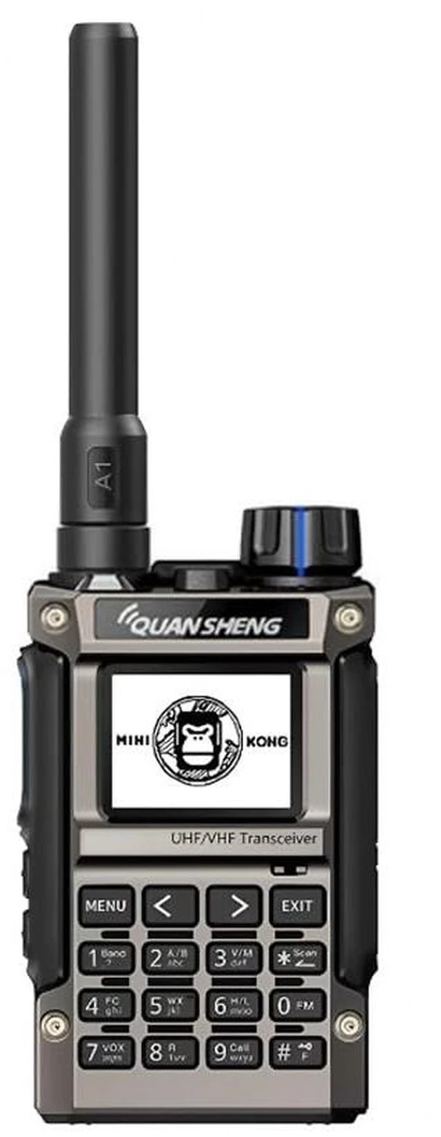 Main image of Quansheng UV-K1(8) Mini Walkie Talkie for Adults 5W Type-C Charger 1400mAh AM/FM Multi-Band Transceiver Handheld Two Way Radios
