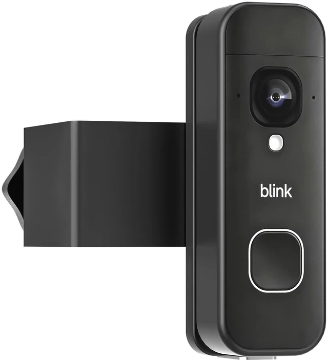 Main image of Anti-Theft Doorbell Mount for Blink Battery Doorbell 2K+, Blink Video Doorbell 1st & 2nd, Adjustable Mounting Bracket Holder Accessories, No Drill Door Bell Mount for Rentals, Apartment Door Security