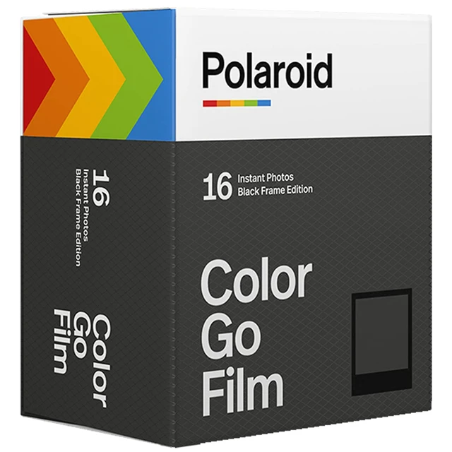 Alt view image 2 of 6 - GO Color Instant Film - Black Frame - Double Pack X2 - (32 Exposures) Bundle + Photo Album