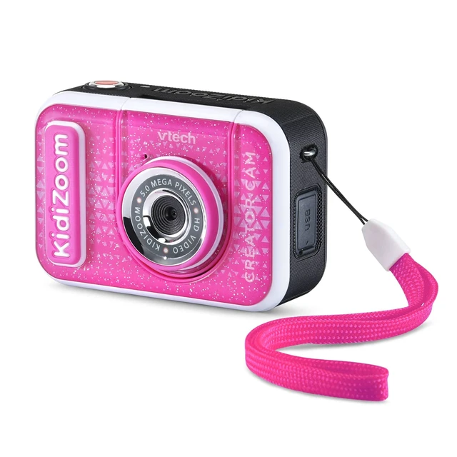 Alt view image 3 of 7 - KidiZoom Creator Cam, Glitter Pink