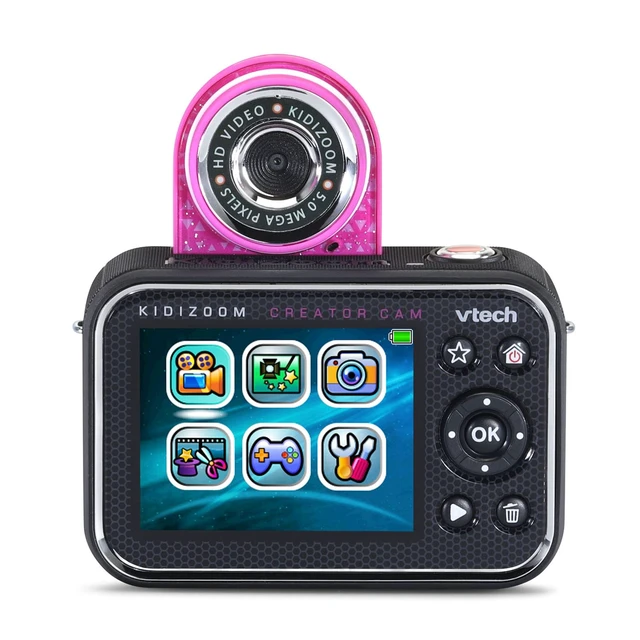 Alt view image 4 of 7 - KidiZoom Creator Cam, Glitter Pink