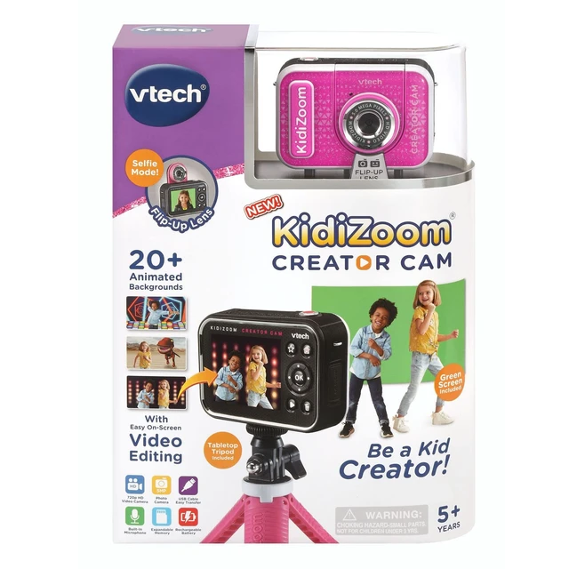 Alt view image 7 of 7 - KidiZoom Creator Cam, Glitter Pink