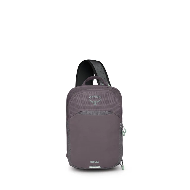 Alt view image 6 of 7 - Nebula Shoulder Sling Bag, Purple OS commuter backpack, everyday bag, campus pack, laptop carry, laptop sleeve, work school travel, bottle pockets, everyday carry
