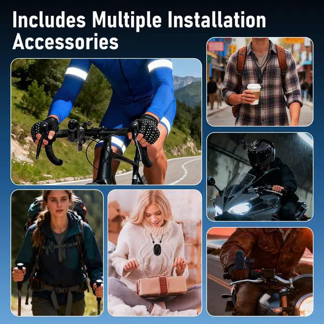 Alt view image 6 of 6 - Body Camera with Audio and Video Recording Mini Action Camera 1080P Thumb Size Vlogging Cam Portable Wearable Camcorder with 360 Rotate Clip, Magnetic Clip for Traveling,Cycling,Outdoor Sports