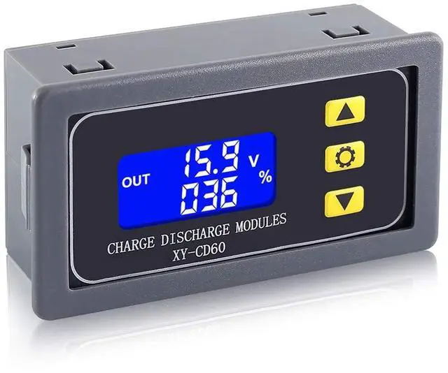 Main image of ICSTATION Low Voltage Protector, DC 6V-60V 20A Low Voltage Cutoff with LCD Dplay Charge and Dcharge Controller Battery Overcharge Overdcharge Protector for Lithium Lead Acid Battery