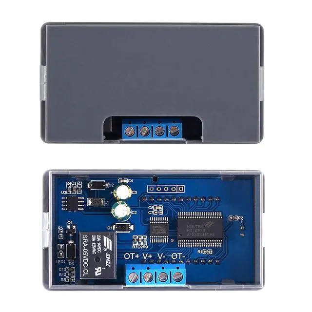Alt view image 5 of 6 - ICSTATION Low Voltage Protector, DC 6V-60V 20A Low Voltage Cutoff with LCD Dplay Charge and Dcharge Controller Battery Overcharge Overdcharge Protector for Lithium Lead Acid Battery