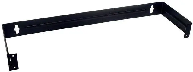 Main image of 1U Mounting Hinge for 12/24 Port Patch Panel - Wall Mount Bracket for Data Network or Phone Terminations
