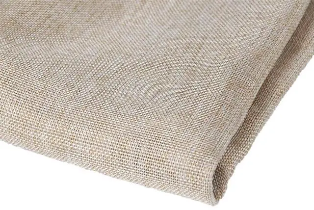 Main image of Speaker Grill Cloth Linen Single Layer Speaker Fabric Protective Dustproof Mesh Cloth Stereo Fabric Replacement for Home Stage Speakers, Media Cabinet, KTV Box (Beige, 50 * 146cm)