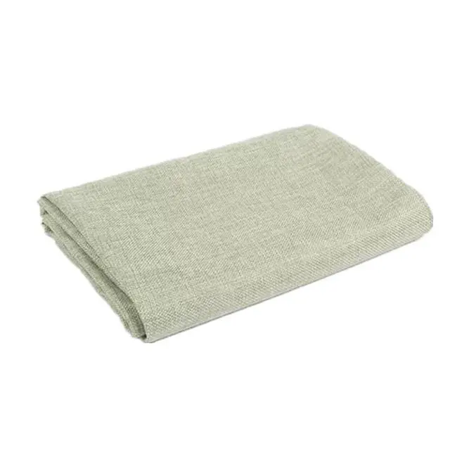 Alt view image 2 of 6 - Speaker Grill Cloth Linen Single Layer Speaker Fabric Protective Dustproof Mesh Cloth Stereo Fabric Replacement for Home Stage Speakers, Media Cabinet, KTV Box (Light Green, 50 * 146cm)