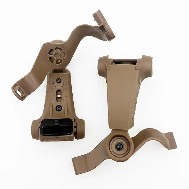 Alt view image 3 of 6 - M16A EXFIL 2.0 & 3.0 Adapters for M32 Plus Tactical Headsets | Helmet Mount Kit | Tactical Headset Rail Adapter Set