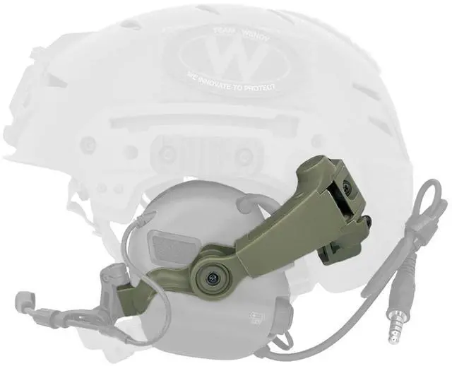 Main image of M16A EXFIL 2.0 & 3.0 Adapters for M32 Plus Tactical Headsets | Helmet Mount Kit | Tactical Headset Rail Adapter Set
