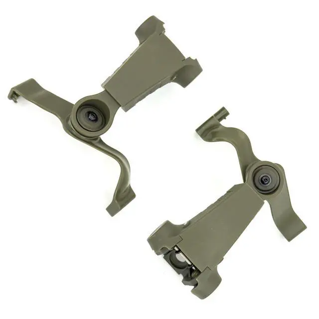 Alt view image 2 of 6 - M16A EXFIL 2.0 & 3.0 Adapters for M32 Plus Tactical Headsets | Helmet Mount Kit | Tactical Headset Rail Adapter Set