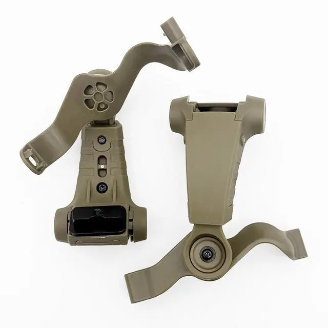 Alt view image 3 of 6 - M16A EXFIL 2.0 & 3.0 Adapters for M32 Plus Tactical Headsets | Helmet Mount Kit | Tactical Headset Rail Adapter Set