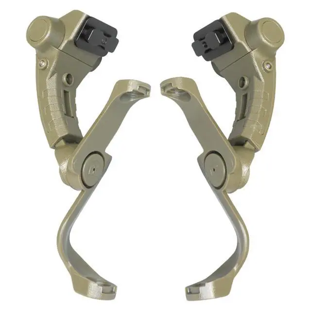 Alt view image 4 of 6 - M16A EXFIL 2.0 & 3.0 Adapters for M32 Plus Tactical Headsets | Helmet Mount Kit | Tactical Headset Rail Adapter Set