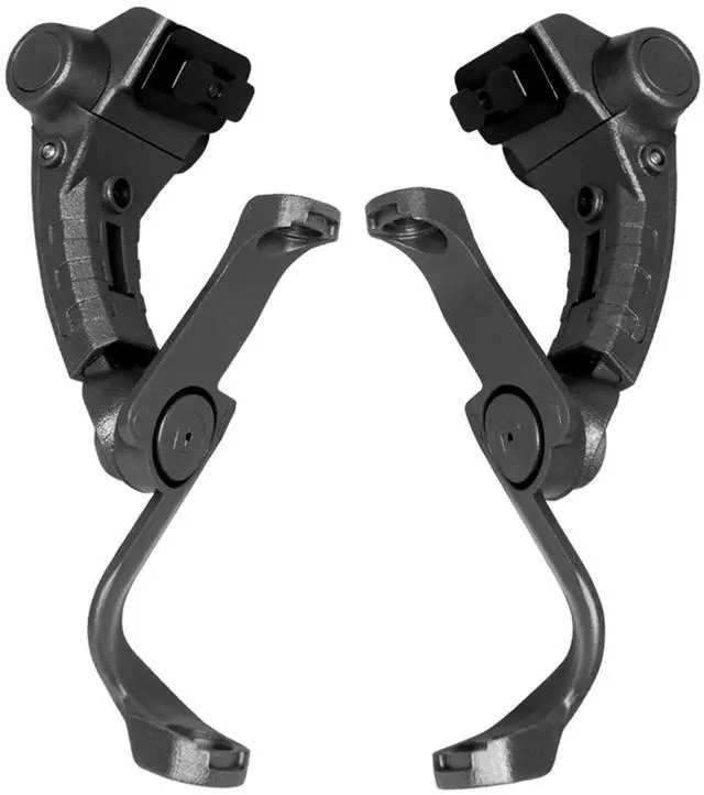 Alt view image 4 of 6 - M16A EXFIL 2.0 & 3.0 Adapters for M32 Plus Tactical Headsets | Helmet Mount Kit | Tactical Headset Rail Adapter Set