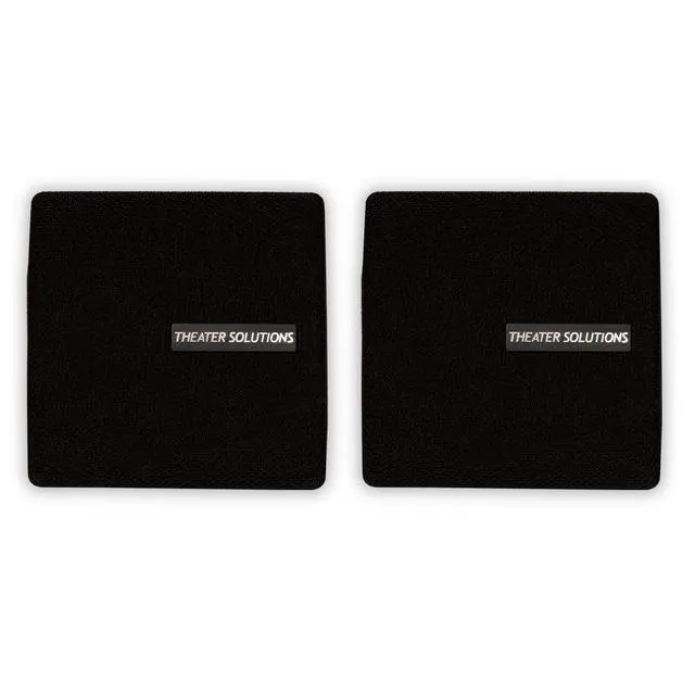 Alt view image 2 of 5 - TS30B Mountable Indoor Speakers Black Bookshelf Pair