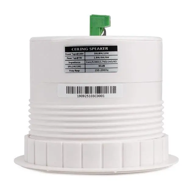 Alt view image 5 of 6 - C3 3" Micro Ceiling Speaker with Easy-Mounting Ring