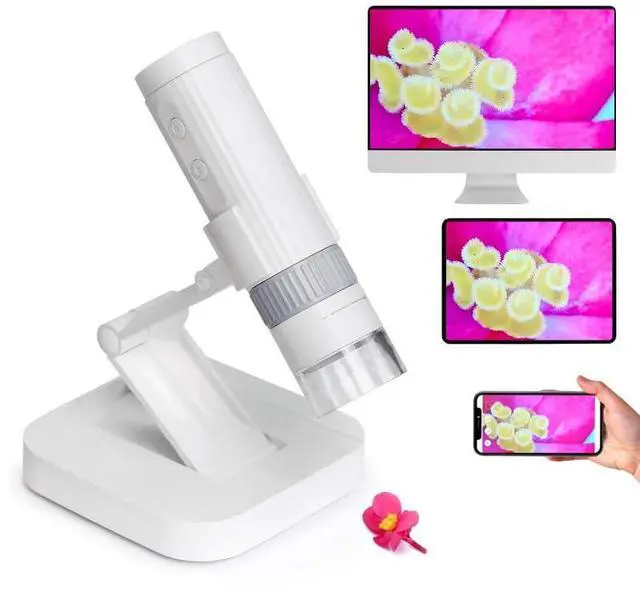 Main image of M2C Wireless Digital Microscope 50X-1000X, Handheld Portable | 1080P HD USB Coin Microscope Compatible with iPhone, Android, iPad & PC, Perfect for Coin Collection & Science