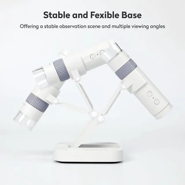 Alt view image 5 of 6 - M2C Wireless Digital Microscope 50X-1000X, Handheld Portable | 1080P HD USB Coin Microscope Compatible with iPhone, Android, iPad & PC, Perfect for Coin Collection & Science