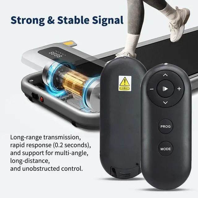 Alt view image 5 of 6 - Walking Pad Remote Control Replacement for UREVO Spacewalk 3S / 5L / E4W / E4 Smart Walking Pad, FoldiMix 5 / 5L Treadmill, Strol 2S Pro Smart Treadmill