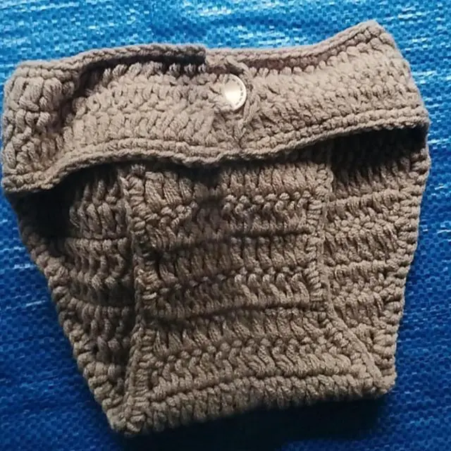Alt view image 3 of 6 - 3Pcs Bear Newborns Photography Costume Soft and Warm Knitting Outfit with Matching for Baby Photo Shoots