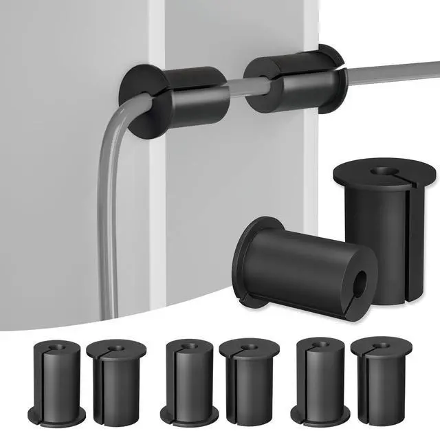 Main image of Starlink Cable Routing Kit,Starlink Wall Grommet for 1" Wall Hole,Starlink Cable Feed Through Bushings,Wall Bushing for Starlink Ethernet Cable,Starlink Accessories(8 Pcs) | Cable pass-through bushing
