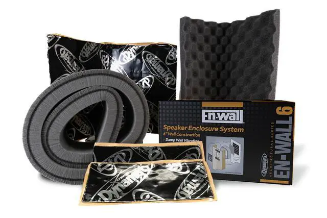 Alt view image 2 of 6 - En-Wall Speaker Enclosure System Reduces Vibration & Projects Clearer Sound into Your Room Easy Install for 6 Inch Walls Made in USA